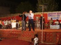 Pastor Leo ministering to the Pakistani people at the Healing Crusade