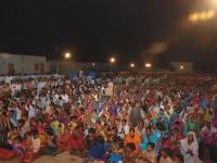 Pastor Leo ministering to the Pakistani people at the Healing Crusade