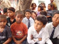 Ministering to children in  Pakistan