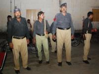 Pakistani Police protection