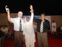 Pastor Leo prayed for this blind woman and now she sees!